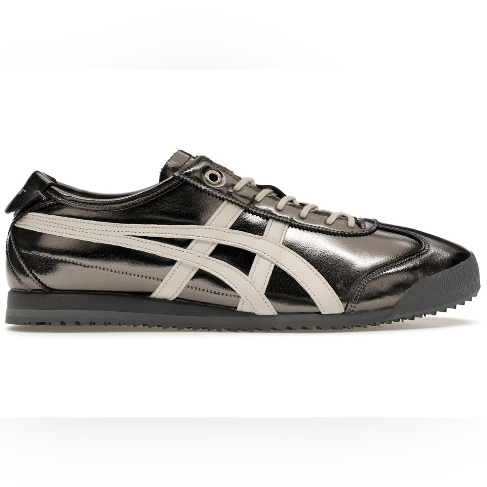 Onitsuka Tiger Mexico 66 Metropolis Cream NIB US M7, W8.5, Jpn 25.25 Metallic